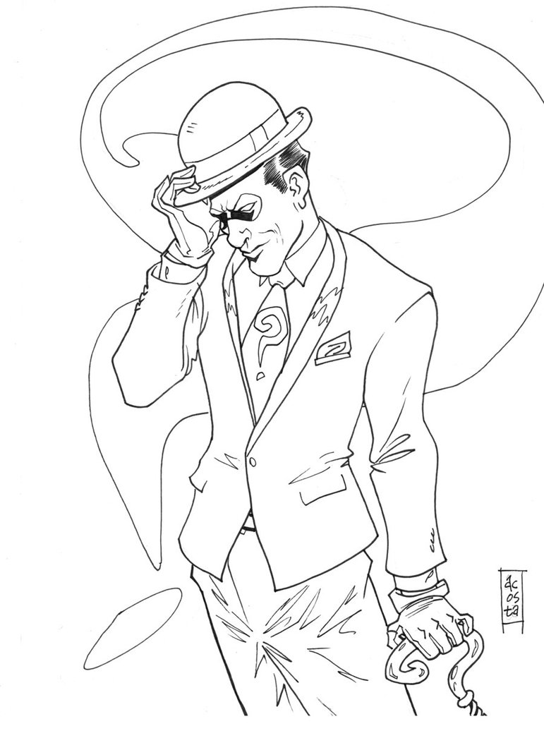 771x1036 New The Riddler Coloring Free Colouring Pages Free Coloring