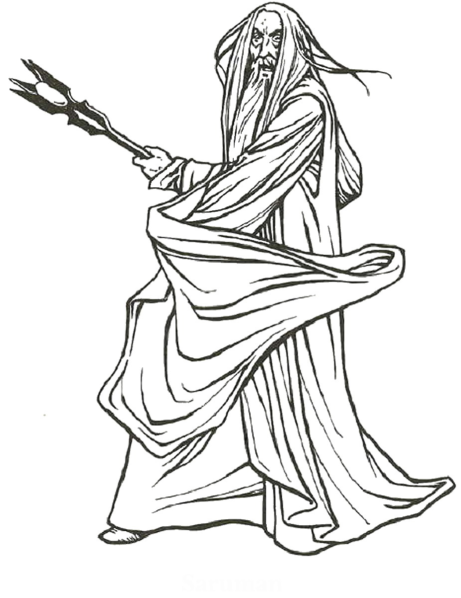925x1200 Free Printable Lord Of The Rings Coloring Pages For Kids