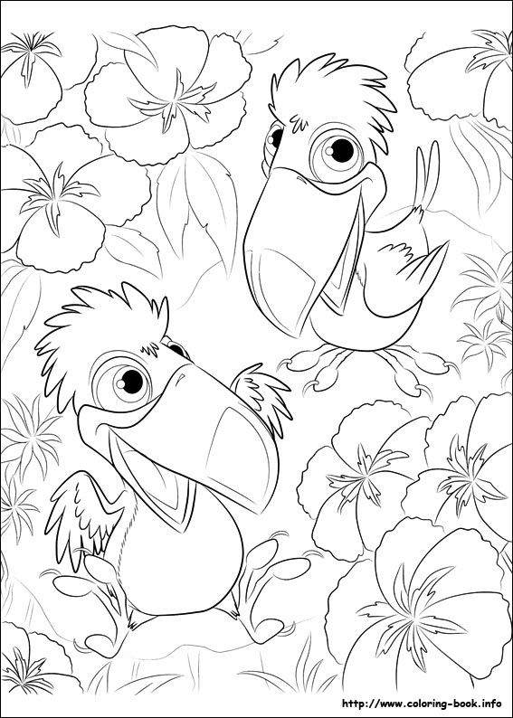 Rio 2 Coloring Pages