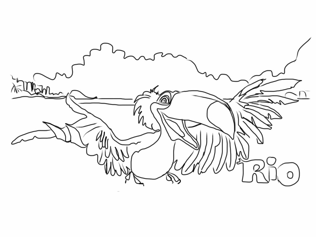 Rio Coloring Pages