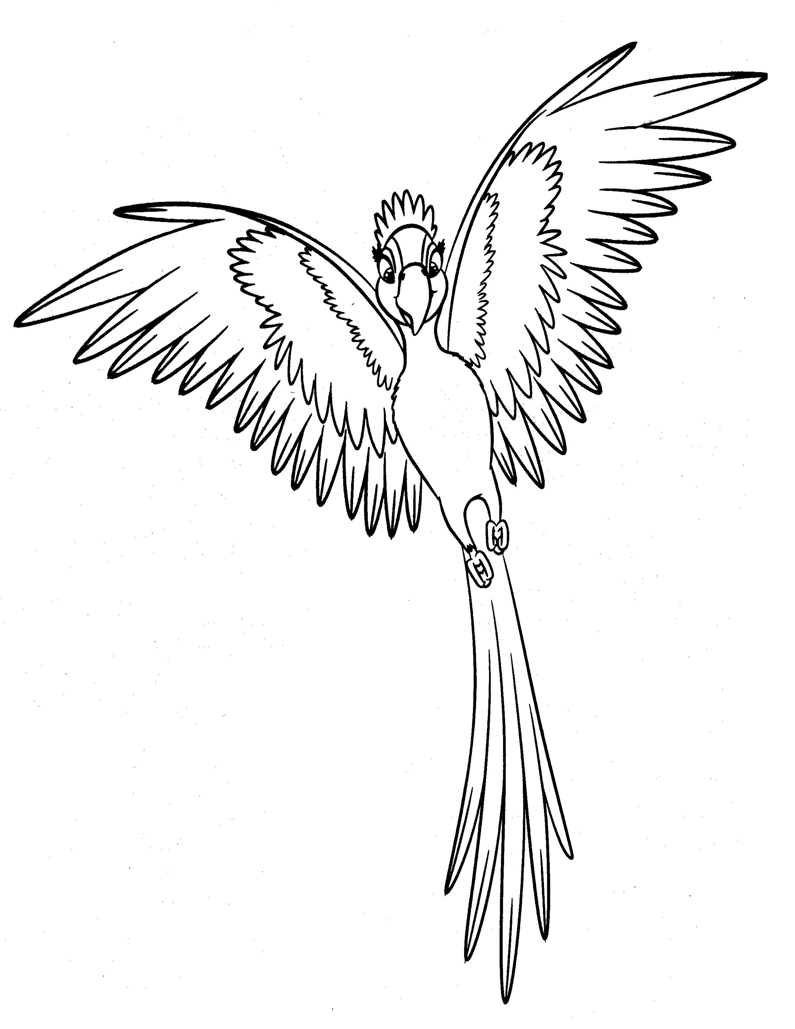 2550x3300 Printable Rio Coloring Pages Littleprincessstudio
