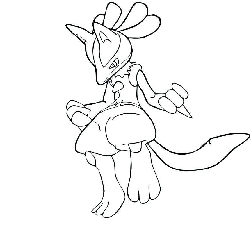 863x860 Lucario Coloring Pages Riolu And Lucario Colouring Pages
