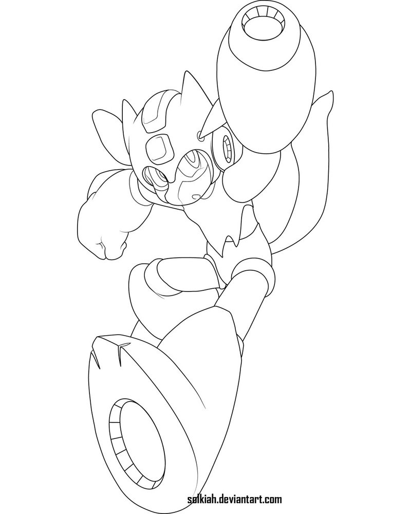 800x1000 Megamanriolu Coloring Page By Solkiah