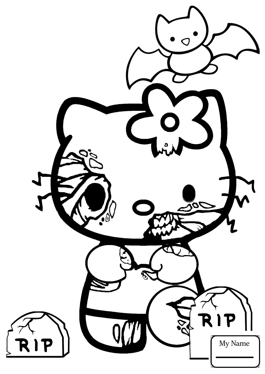 861x1212 Awesome Magnificent Coloring Pages For Kids Hello Kitty Printable