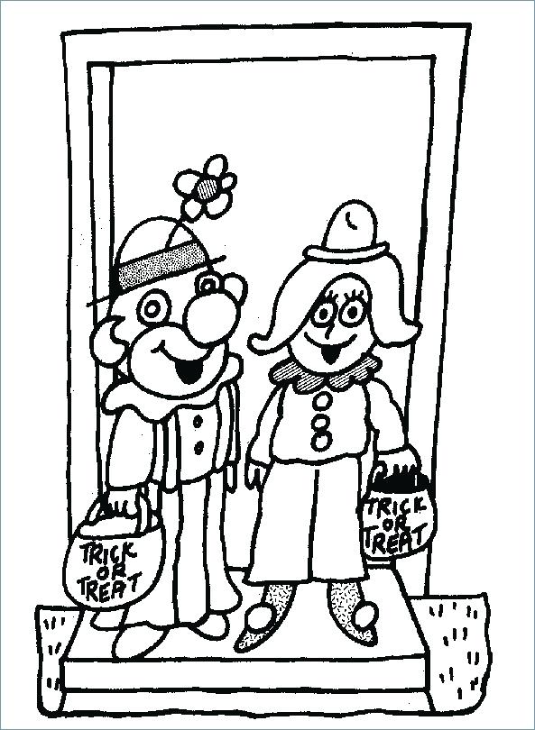 593x810 October Coloring Sheets
