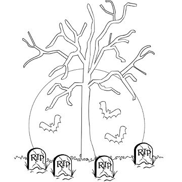 360x360 Fun Amp Free Halloween Coloring Pages