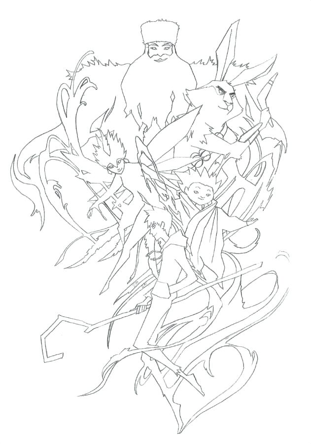 631x900 Jack Frost Coloring Pages Jack Frost Manipulating Ice And Snow