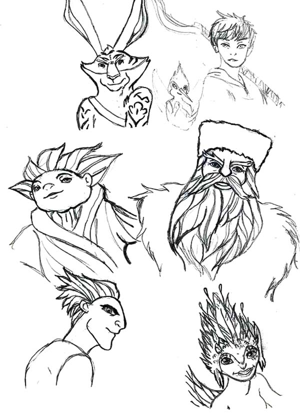 600x825 Of The Guardians Coloring Pages