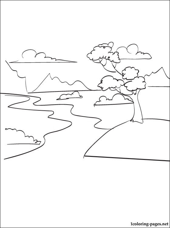 560x750 River Coloring Pages Printable Color Print 33734