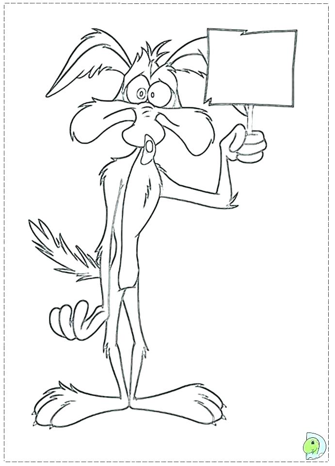 691x960 Coyote Coloring Page Road Runner Coloring Page Coyote Coloring