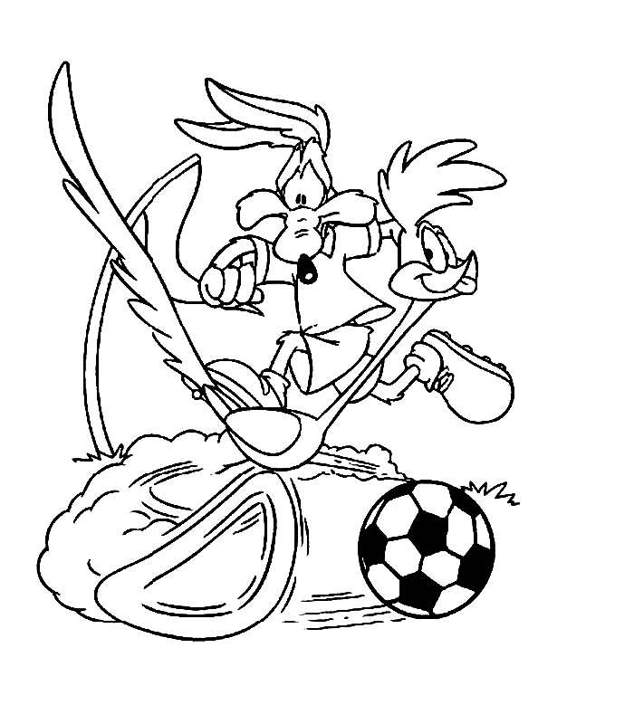 700x800 Road Runner And Wile E. Coyote