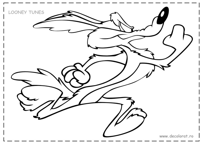 841x595 Road Runner And Wile E. Coyote