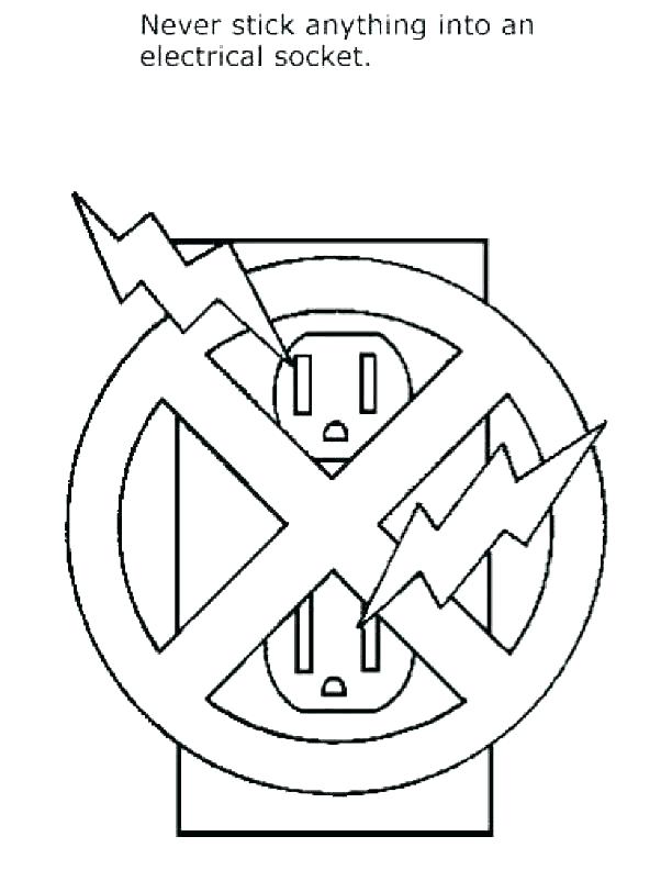 612x792 Lovely Street Sign Coloring Pages And Traffic Signs Colouring