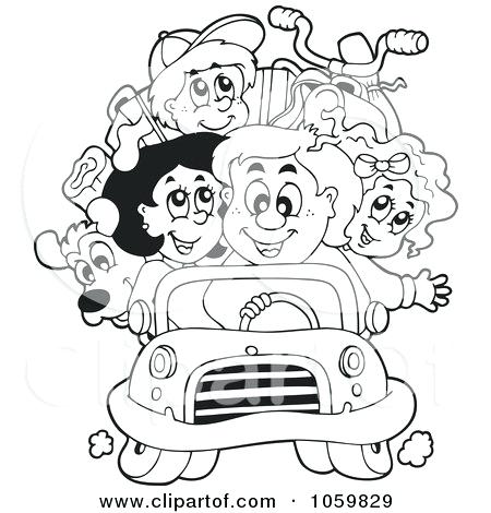 450x470 A Road Trip Coloring Page Travel Between The Lines Adult Coloring