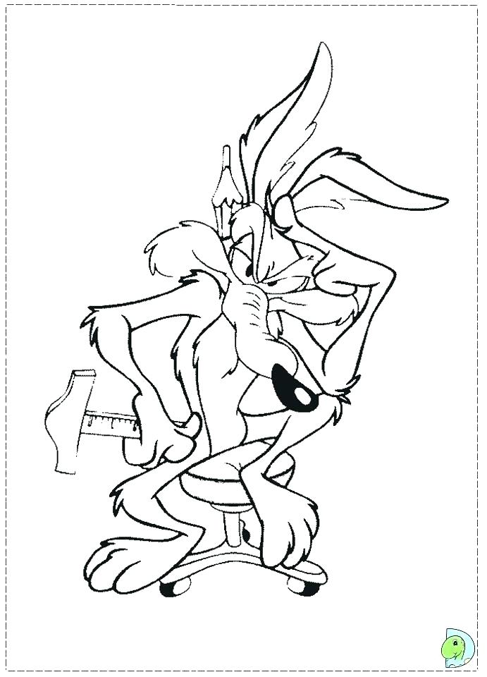 691x960 Coyote Coloring Page Wile E Coyote Coloring Page Wile E Coyote