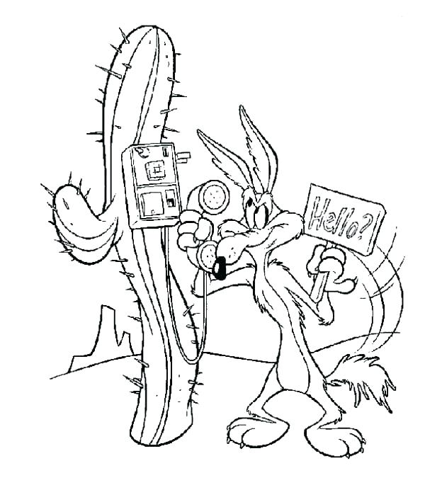600x685 Road Runner Coloring Page Coyote Coloring Pages Road Runner