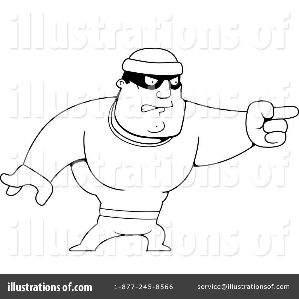 1024x1024 Robber Clipart