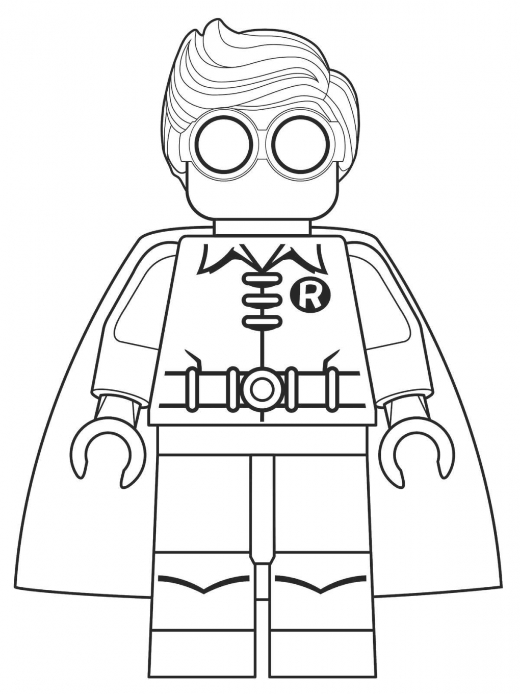 1020x1360 Robin Hood Coloring Pages