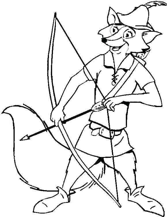 580x752 Robin Coloring Pages Robin Hood Coloring Pages Robin Hood Coloring
