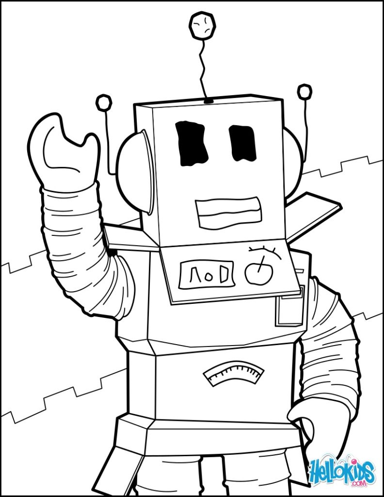 Roblox Coloring Pages