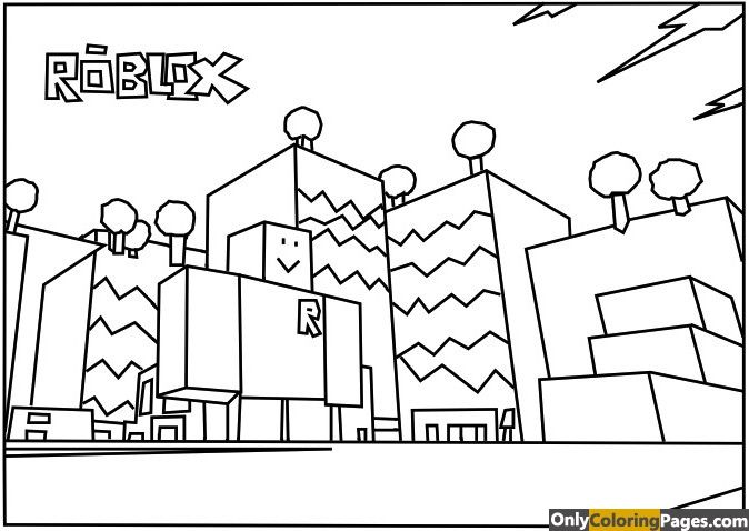 674x478 Roblox Coloring Pages Free Online Printable Coloring Pages, Sheets