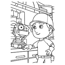 Robot Coloring Pages