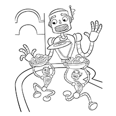 Robot Coloring Pages To Print