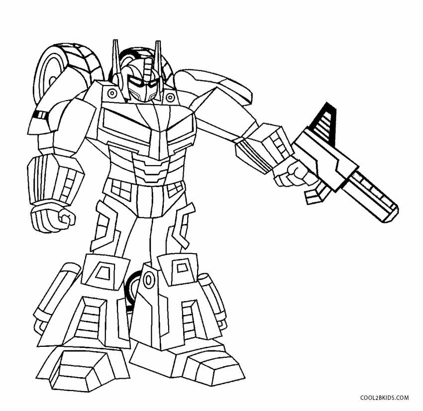 850x826 Coloring Page Robot