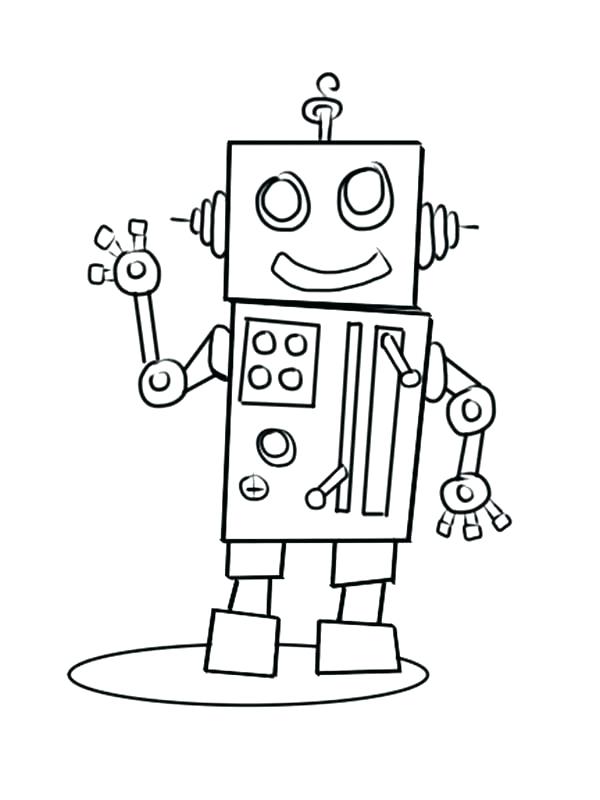600x800 Robots Coloring Pages Robot Coloring Pages Make Your Own Robot