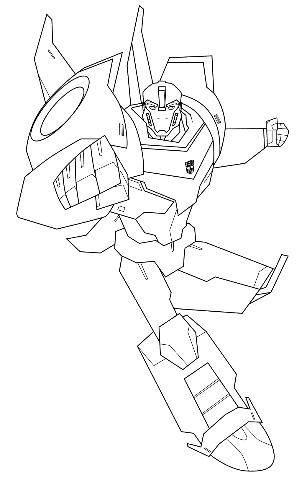 1024x1625 Bumblebee In Transformers Robots In Disguise Coloring