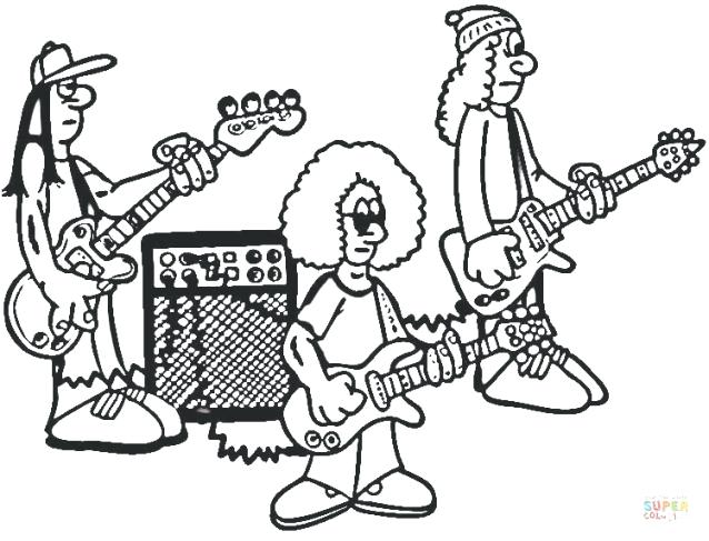 638x487 Rock And Roll Coloring Pages Free Rock N Roll Coloring Pages