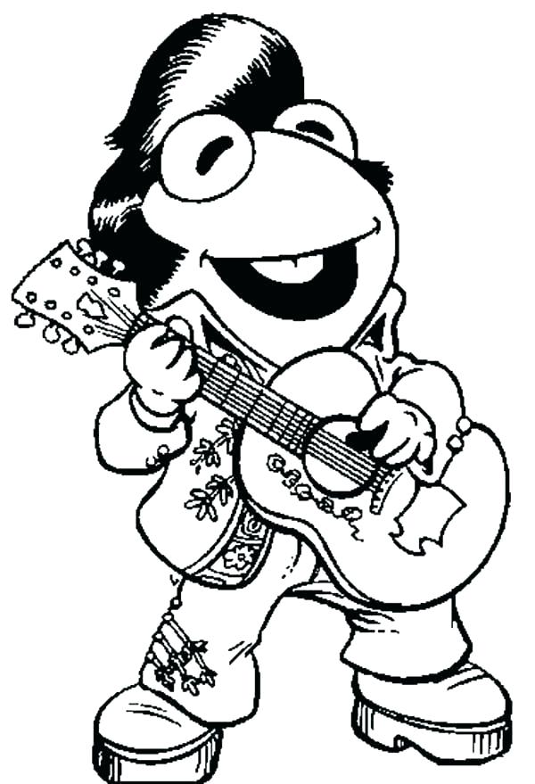 600x879 Rock N Roll Coloring Pages Rock Roll Coloring Pages Rock