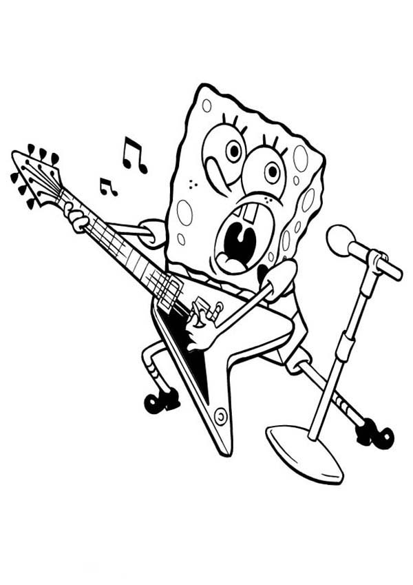 600x849 Best Photos Of Rock Star Coloring Book