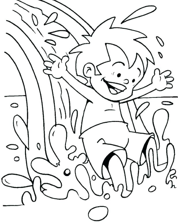 618x769 Water Cycle Coloring Page Rock Cycle Coloring Page Water Cycle