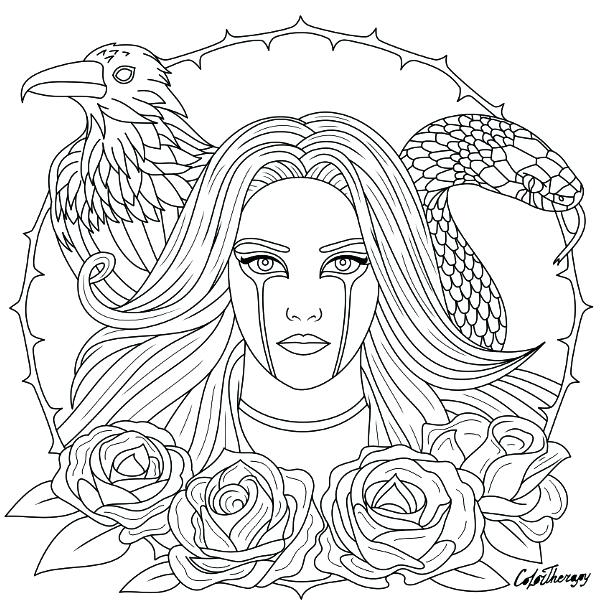609x616 Gothic Coloring Pages Coloring Page View Larger Coloring Sheet