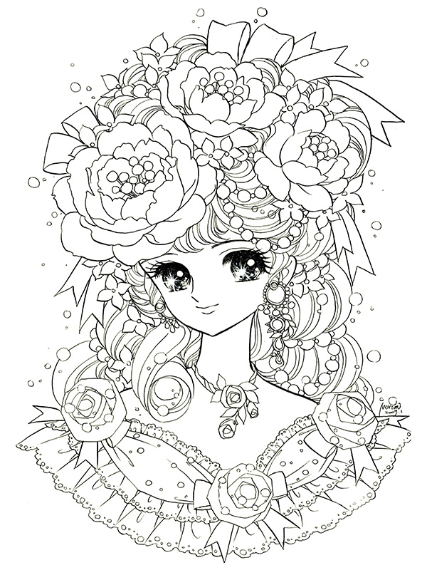 600x800 Manga Collections Coloring Pages