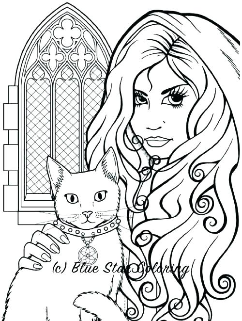 500x662 Printable Fairy Colouring Pages For Adults Unicorn Coloring Kids