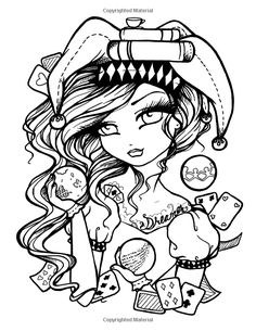 236x305 Tattoo Darlings Free Sample Coloring Page! Rockabilly Girl By