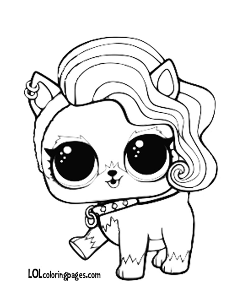 750x980 Ruff Rocker Coloring Page Lol Surprise Doll Coloring Pages