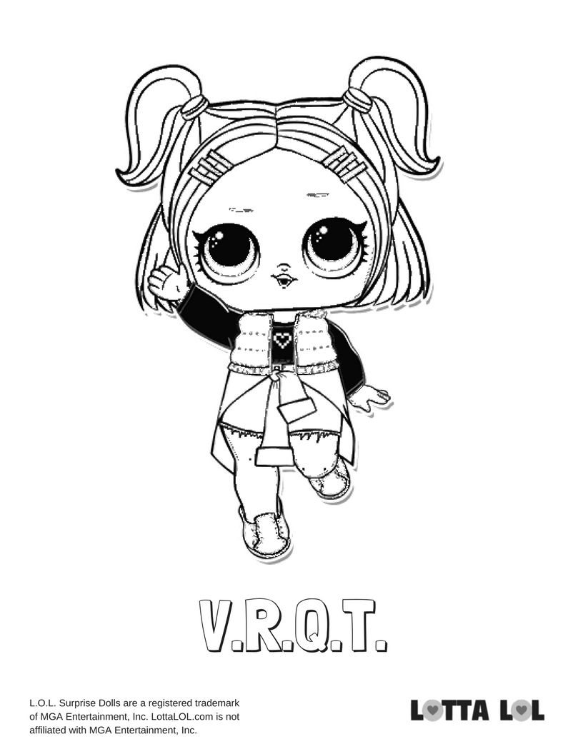 816x1056 Vrqt Lol Surprise Doll Coloring Page Dolls