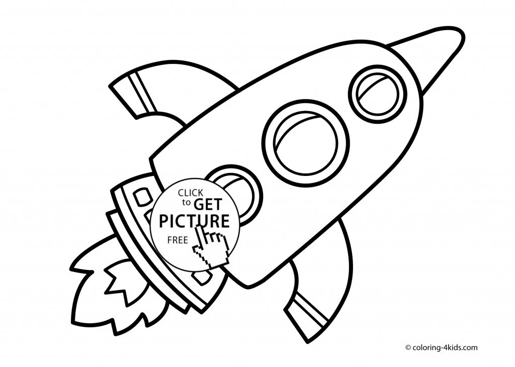 1024x730 Rocket Coloring Pages Printable Coloring Page