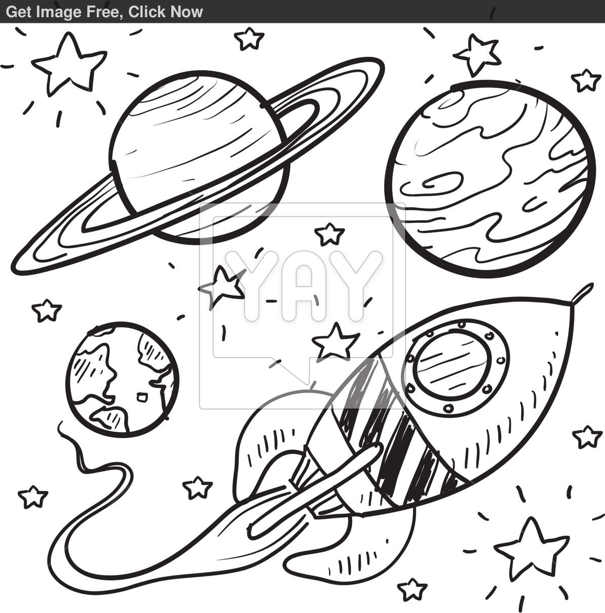 1194x1210 Rocket Ship Coloring Page On Rocketship