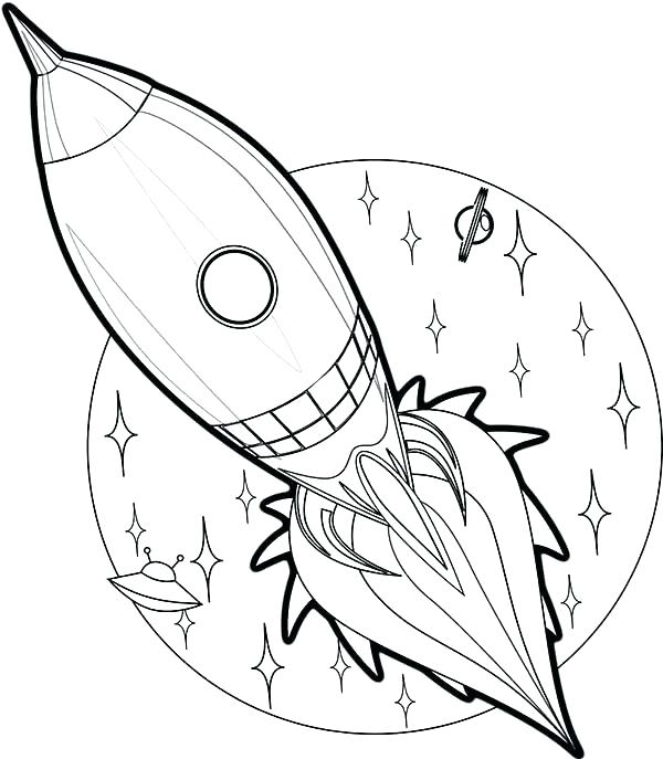 600x687 Printable Rocket Ship Coloring Pages For Kids Rocket Ship Coloring