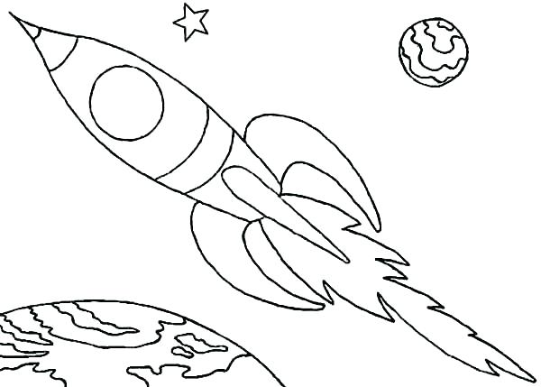 600x429 Delightful Ideas Rocket Coloring Pages Printable Rocket Ship