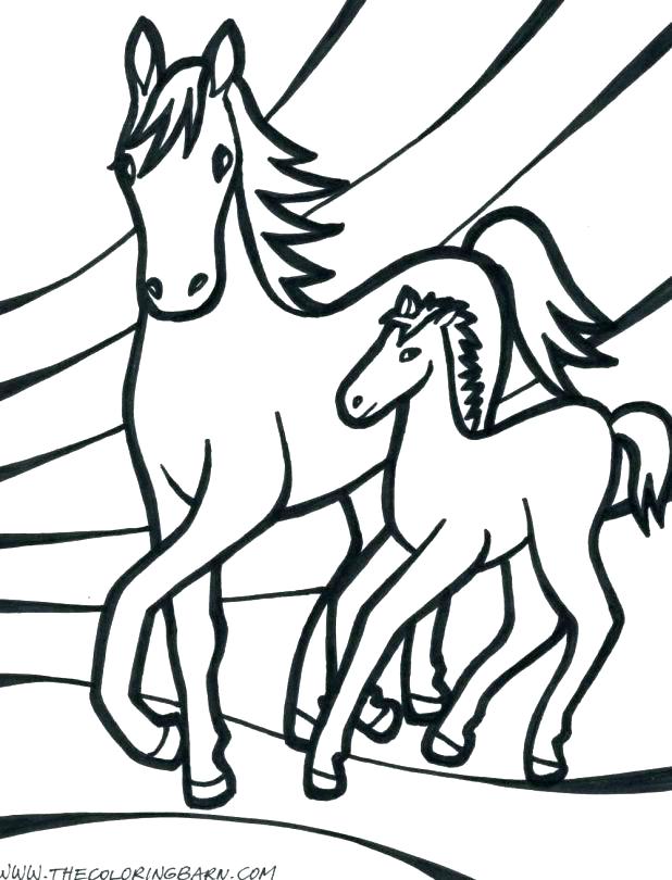 618x810 Rocking Horse Coloring Pages Technolife.site