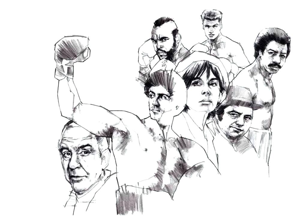 1000x744 Rocky Balboa Coloring Sheets Drawing At Free For Personal Use