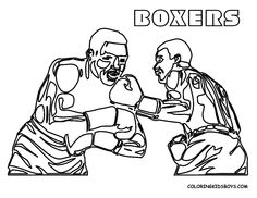 236x182 Rocky Balboa Colouring Pages