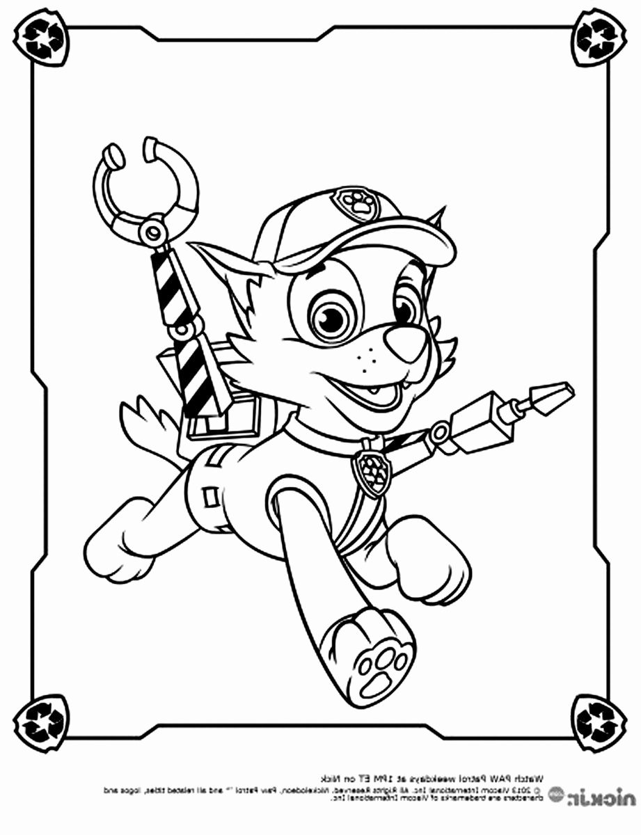 Rocky Coloring Page