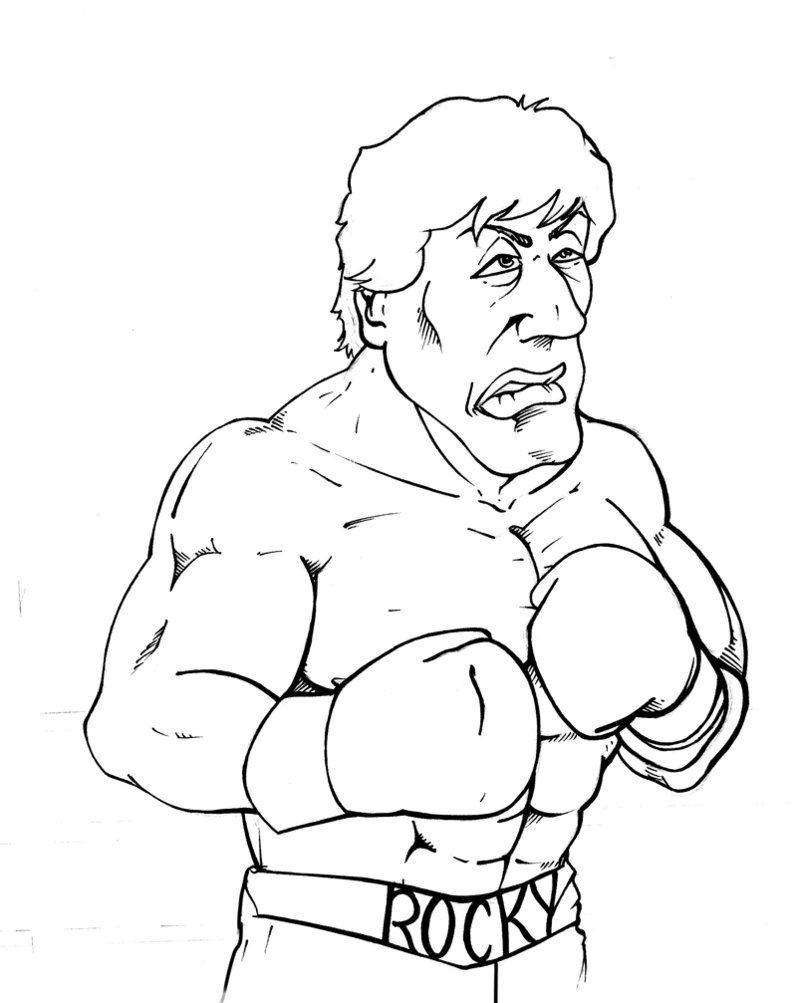 797x1003 Rocky Coloring Pages For Favors Cash'S.birthday Favors