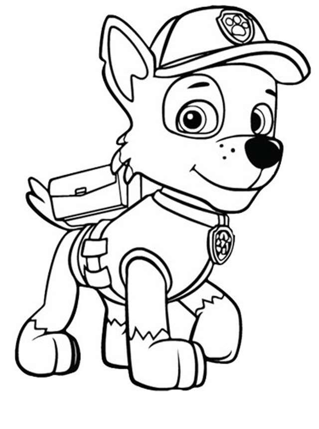 640x860 Rocky Paw Patrol Coloring Page Paw Patrol Rocky Coloring Pages